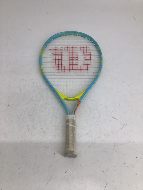 Vist Large View of Product Image Which is Used Wilson SERENA 21 JR RACQUET Junior Tennis Racquet Carolina Blue 21"