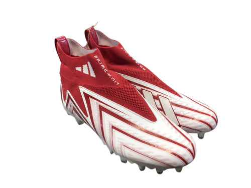 Vist Large View of Product Image Which is Used Adidas FREAK ULTRA 23-INL Adult FB Cleats White And Red Senior 10