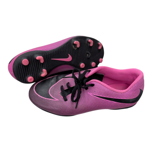 Vist Large View of Product Image Which is Used Nike Soccer Cleats Pink Junior 05