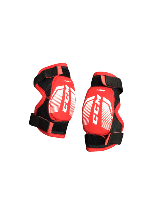 Vist Large View of Product Image Which is Used CCM JETSPEED FT350 Youth Elbow Pads MD