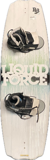 Vist Large View of Product Image Which is Used Liquid Force PS3 Wakeboard White 137 cm