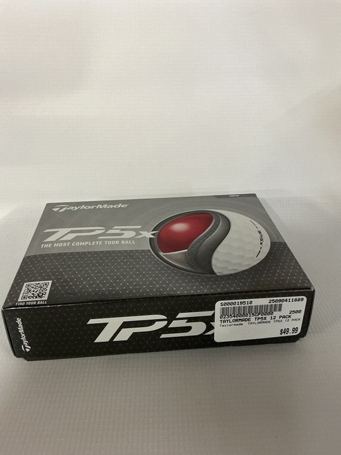 Vist Large View of Product Image Which is Used Taylormade TAYLORMADE TP5X 12 PACK 12 Pack - Golf Balls