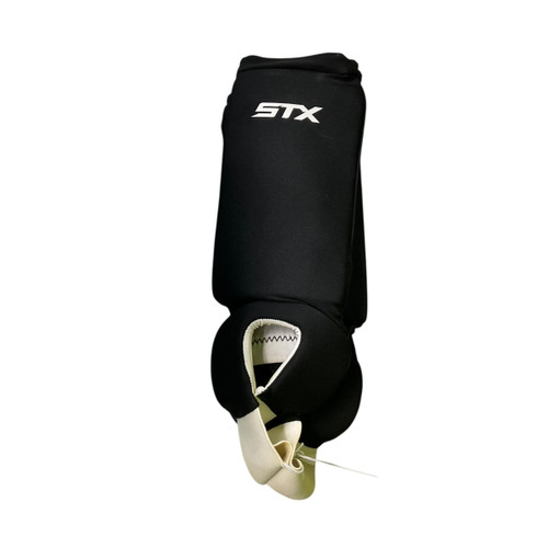 Vist Large View of Product Image Which is Used STX REVERSIBLE FH SHIN GUARDS FH Shin Guards Black 11"