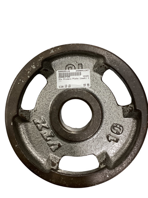 Vist Large View of Product Image Which is Used Vtx Olympic Plate (Each) 10 lb