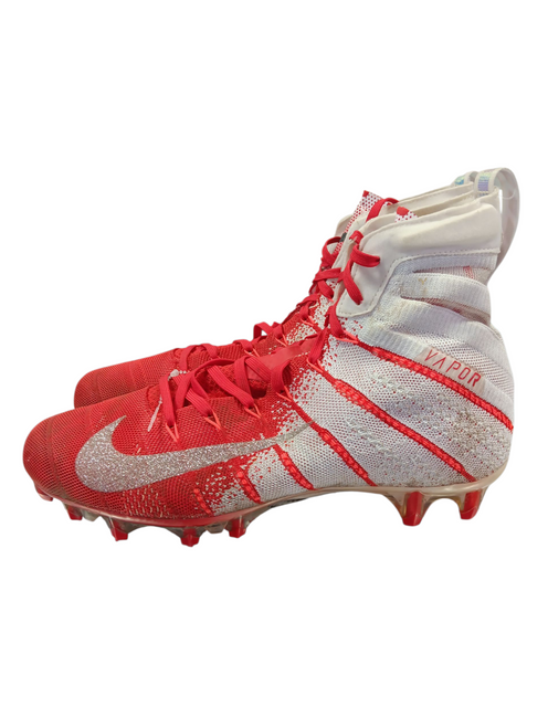 Vist Large View of Product Image Which is Used Nike Adult FB Cleats Grey Senior 9.5