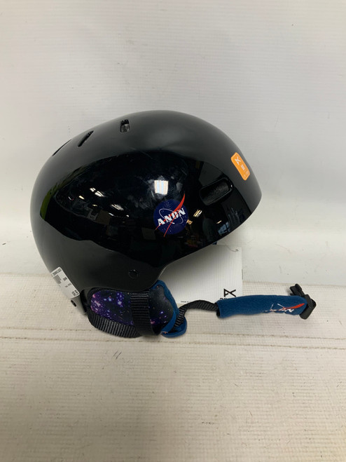 Vist Large View of Product Image Which is Used Anon SPACE Snowsport Helmet Youth Black MD