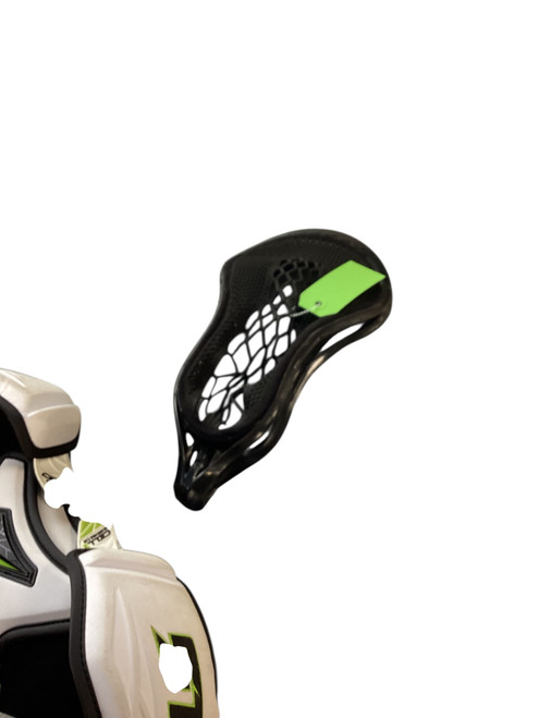 Vist Large View of Product Image Which is Used Warrior EVO WARP HD BLACK ATTACK Mens Lacrosse Head Black