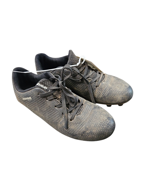Vist Large View of Product Image Which is Used Brava Soccer Cleats Black Senior 5.5