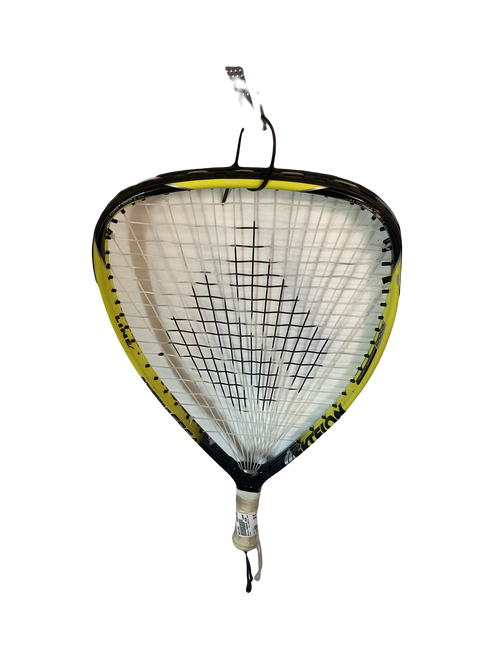 Vist Large View of Product Image Which is Used Ektelon POWERRING FREAK Adult Racquetball Racquet Yellow Unknown