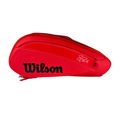 Vist Large View of Product Image Which is Used Wilson FEDERER Tennis Racquet Bag