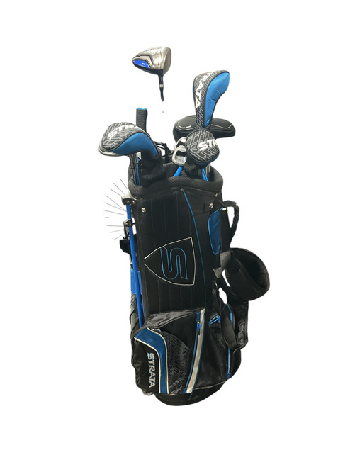 Vist Large View of Product Image Which is Used Strata ULTIMATE GOLF SET Mens Complete Set RH 11 Piece