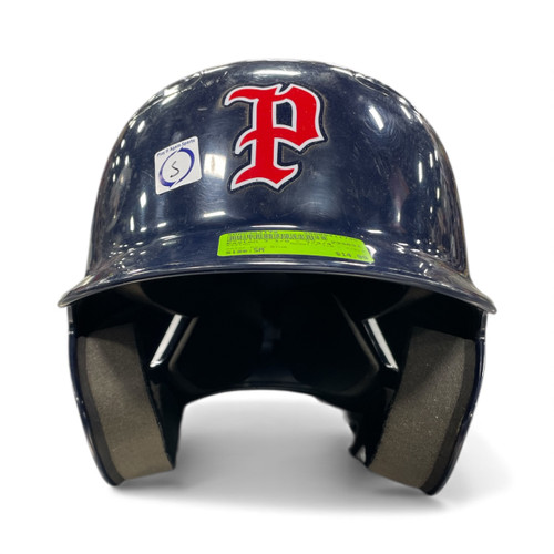 Vist Large View of Product Image Which is Used Easton 7 1/8 - 7/3/4 Batting Helmet No Mask Navy Blue SM