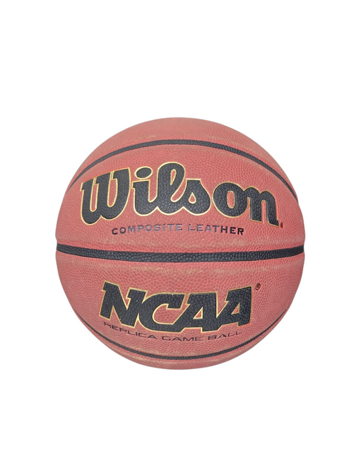 Vist Large View of Product Image Which is Used Wilson NCAA REPLICA BALL Basketball Adult Indoor