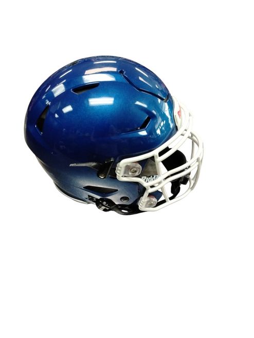 Vist Large View of Product Image Which is Used Riddell SPEEDFLEX FB Helmet Navy Blue LG