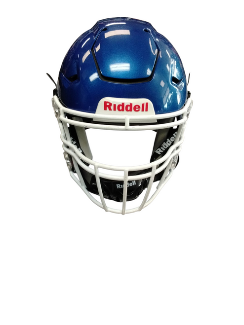 Vist Large View of Product Image Which is Used Riddell SPEEDFLEX FB Helmet Navy Blue LG