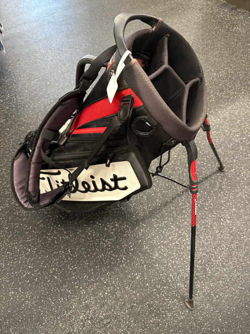 Vist Large View of Product Image Which is Used Titleist TOUR STAND BAG Mens Stand Bag Black