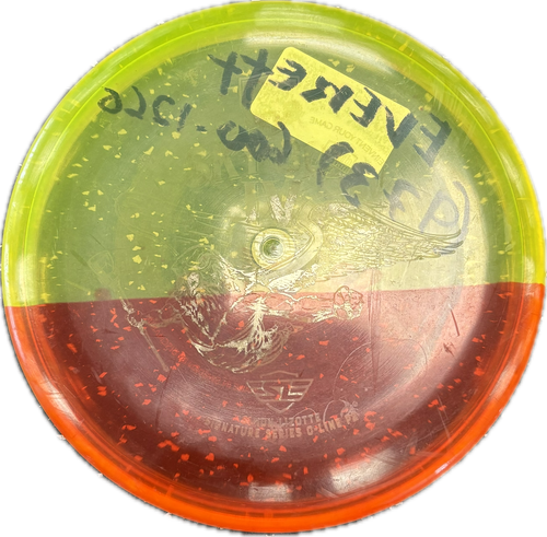 Vist Large View of Product Image Which is Used Discmania SKY GOD IV Disc Golf Putter Yellow