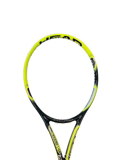 Vist Large View of Product Image Which is Used Head EXTREME PRO Adult Tennis Racquet Yellow 4 1/4"