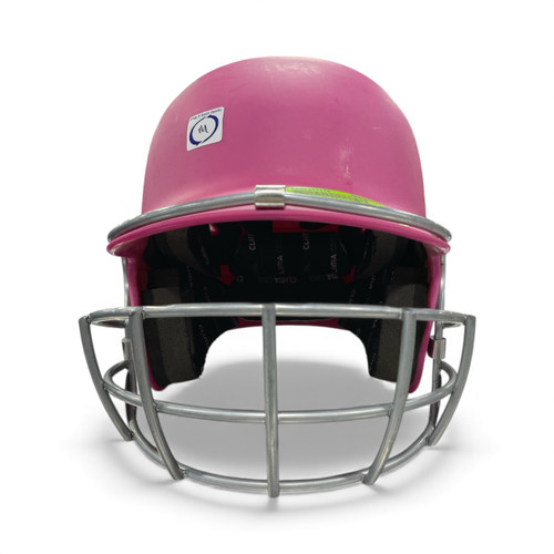 Vist Large View of Product Image Which is Used Adidas Batting Helmet w/Mask Pink MD