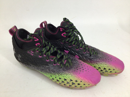 Vist Large View of Product Image Which is Used Under Armour UNDSPOTLIGHT CLONE 3.0 SR 9.5 FB CLEATS Adult FB Cleats Black Senior 9.5