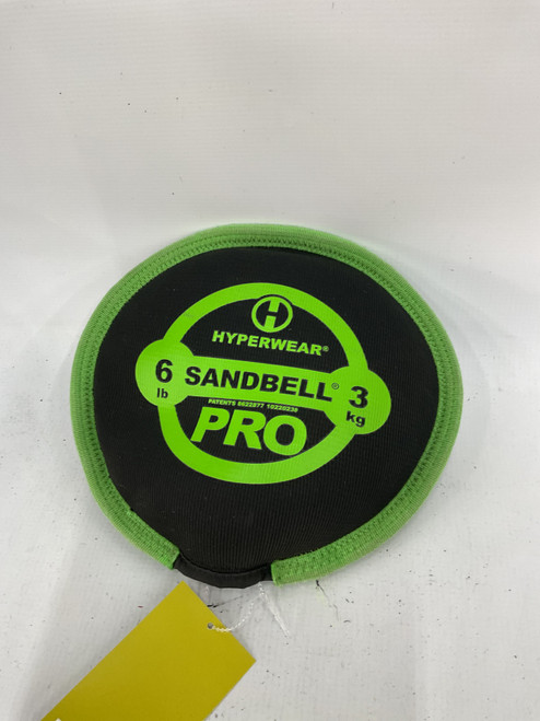 Vist Large View of Product Image Which is Used Kettle Dumbbell (Each) Lime And Black 6 lb