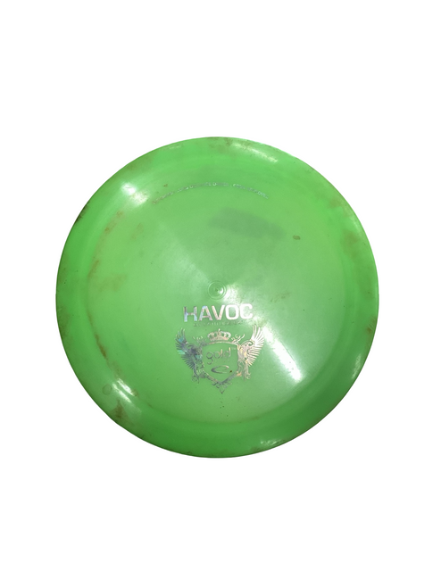 Vist Large View of Product Image Which is Used Latitude 64 HAVOC Disc Golf Driver Green