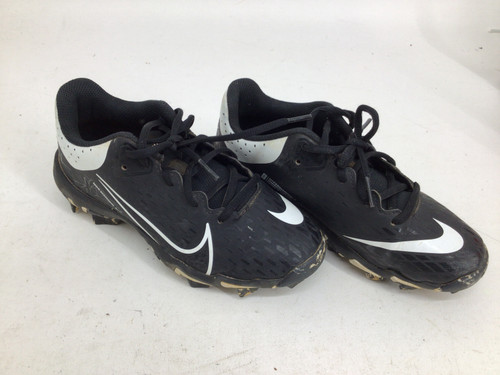 Vist Large View of Product Image Which is Used Nike HYPERDIAMOND 4 JR 3 SB CLEATS BB/SB Cleats Black Junior 03