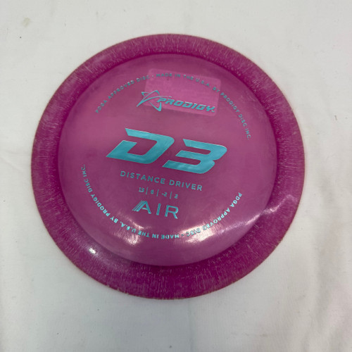 Vist Large View of Product Image Which is Used Prodigy Disc AIR D3 Disc Golf Driver Purple