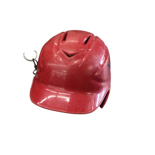 Vist Large View of Product Image Which is Used All Star HELMET Batting Helmet No Mask Red SM