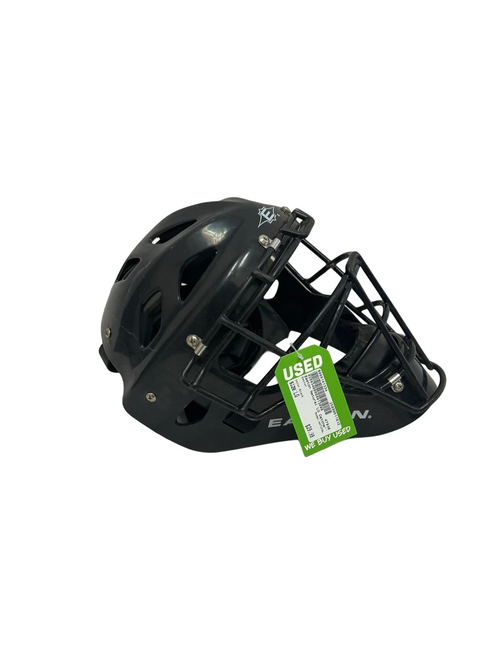 Vist Large View of Product Image Which is Used Easton Natural Black Catchers Helmet