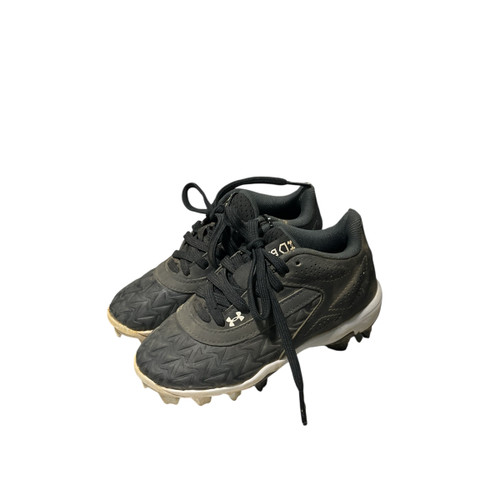 Vist Large View of Product Image Which is Used Under Armour BB CLEAT BB/SB Cleats Black Youth 10.0