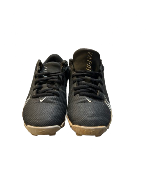 Used Nike VAPOR FASTFLEX Jr FB Cleats Black And White Junior 01.5 11843-S000018067 Vist Large View of Product Image Which is Used Nike VAPOR FASTFLEX Jr FB Cleats Black And White Junior 01.5
