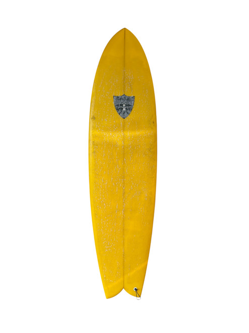 Vist Large View of Product Image Which is Used BruSurf FISH Surfboard 6Ft 10In