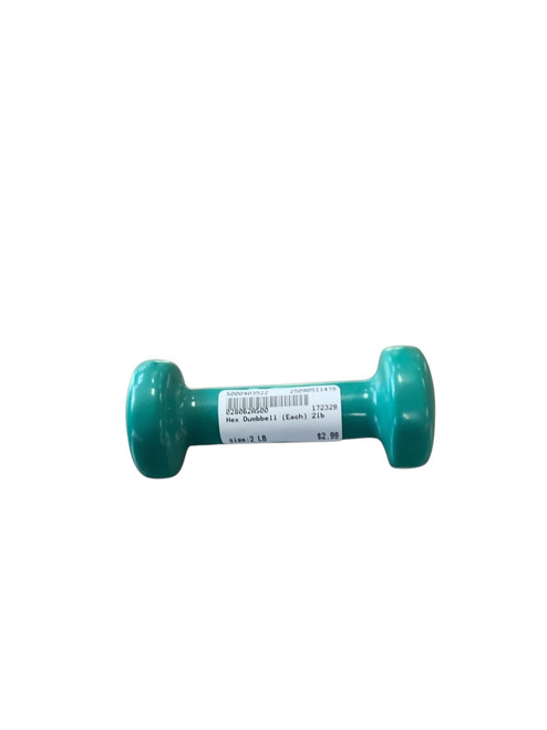Vist Large View of Product Image Which is Used Hex Dumbbell (Each) 2 lb