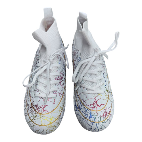 Vist Large View of Product Image Which is New Soccer Cleats White Youth 12.0