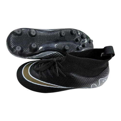 Vist Large View of Product Image Which is New Soccer Cleats Black Youth 13.5