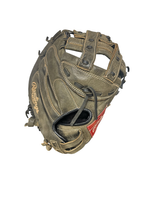 Vist Large View of Product Image Which is Used Rawlings CHAMPION SERIES BB/SB Catchers RH Throw Black 31"