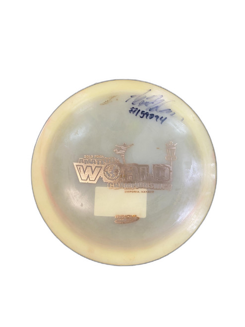 Vist Large View of Product Image Which is Used Innova DISC Disc Golf Mid Range White
