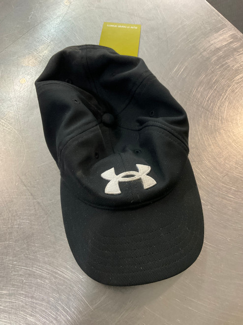 Used Under Armour Outerwear Girls Hat Black 11790-S000049020 Vist Large View of Product Image Which is Used Under Armour Outerwear Girls Hat Black