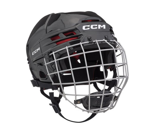 Vist Large View of Product Image Which is New CCM Tacks 70 JR Helmet Combo