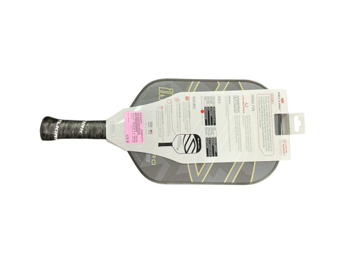 Vist Large View of Product Image Which is Used Selkirk INVIKTA 2.0 VANGUARD Pickleball Racquet Black