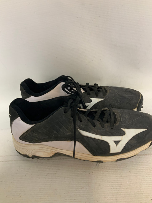 Vist Large View of Product Image Which is Used Mizuno X10 BB/SB Cleats Black Senior 9.5