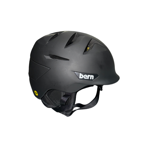 Vist Large View of Product Image Which is Used Bern Snowsport Helmet Adult Black LG
