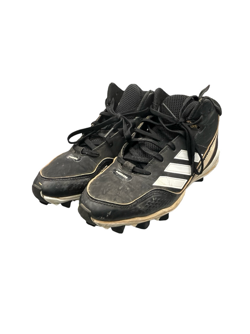 Vist Large View of Product Image Which is Used Adidas CLEATS BB/SB Cleats Black Junior 05.5