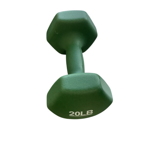 Vist Large View of Product Image Which is Used Hex Dumbbell (Each) 20 lb