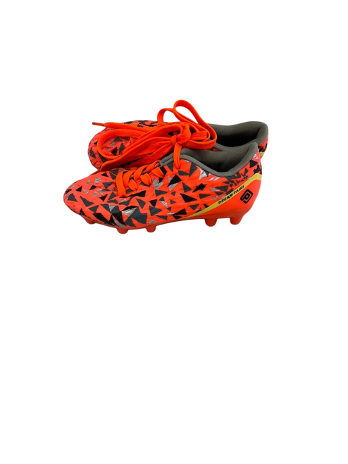 Vist Large View of Product Image Which is Used Dream Pairs Yth 11 Orange Soccer Cleats