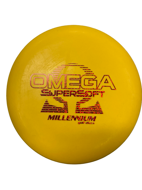 Used Millennium OMEGA Disc Golf Putter Gold 11682-S000120606 Vist Large View of Product Image Which is Used Millennium OMEGA Disc Golf Putter Gold