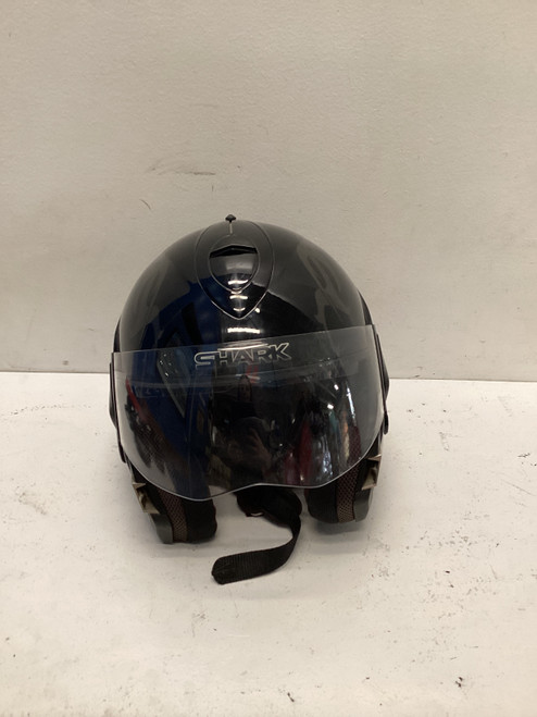 Used SHARK ABSOLUTE MOTO HELMET L Adult Helmet Black LG 11443-S000197679 Vist Large View of Product Image Which is Used SHARK ABSOLUTE MOTO HELMET L Adult Helmet Black LG