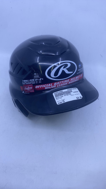 Vist Large View of Product Image Which is Used Rawlings CFTBH-R1 Batting Helmet No Mask Black XS