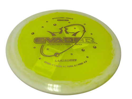 Vist Large View of Product Image Which is New Dynamic Discs EVADER LUCID ICE Orbit Disc Golf Driver 176g